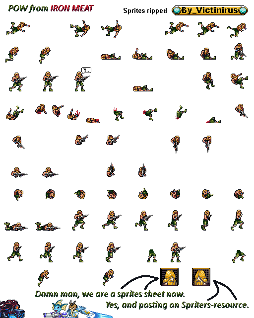 Meat Sprite Scratch POW iron meat by VictiniRUS on DeviantArt