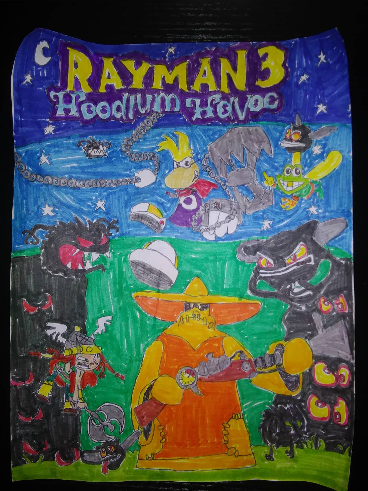 Rayman - The Evil Three by Turquoisephoenix on DeviantArt