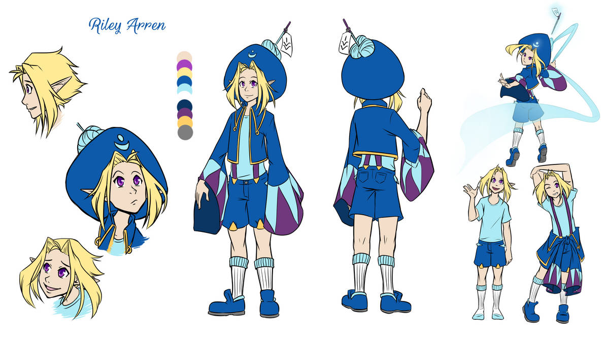 Riley Reference Sheet by MissMercurielle on DeviantArt