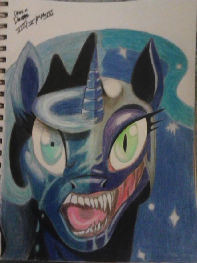 Luna to Nightmare Moon