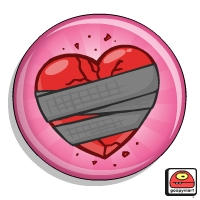 goopybadge-utility tape heart by goopymart on DeviantArt