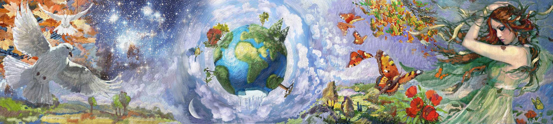 Картина на тему день земли