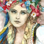 Ukrainian Girl (watercolor)