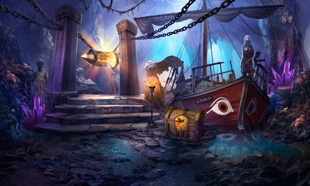 Cave by NikitaBolyakov on DeviantArt