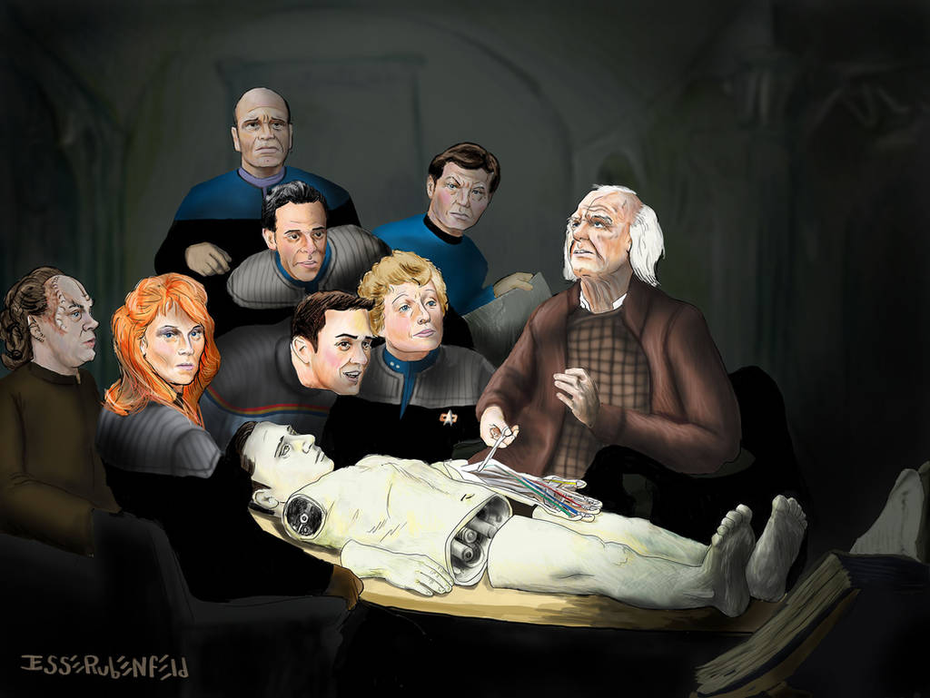 The Anatomy Lesson of Dr. Noonien Soong by crossstreet