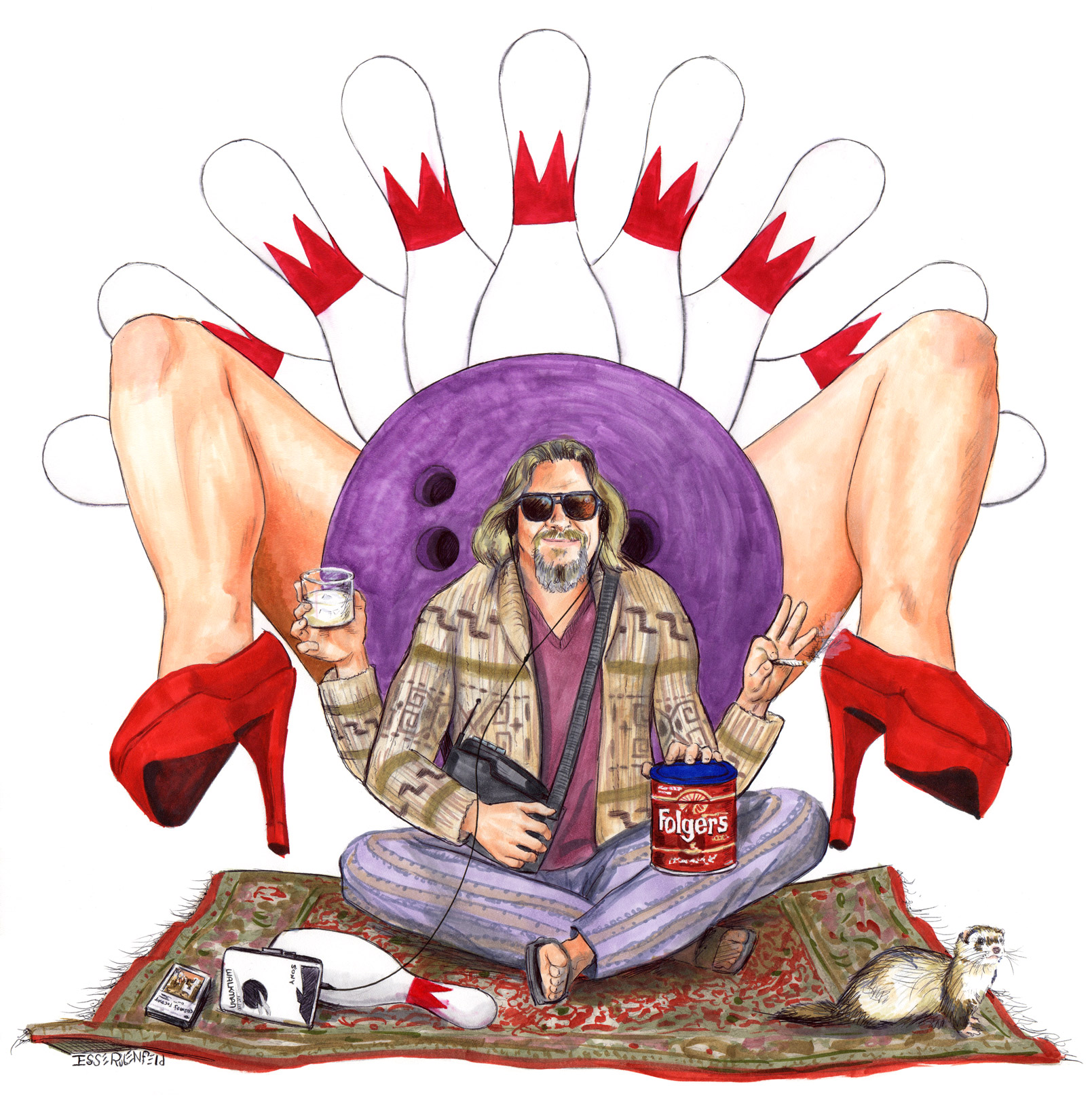 The Dude Abides by crossstreet