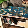 Van Gogh small side decoupage table