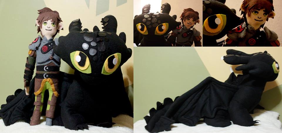 Hiccup and toothless- How to train your dragon 2