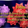 John 3:16 Motivation Button