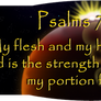 Psalms 73:26 Motivational Button