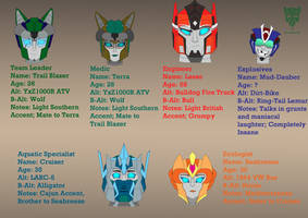 Modern-Era Transformers OC Team (concept)