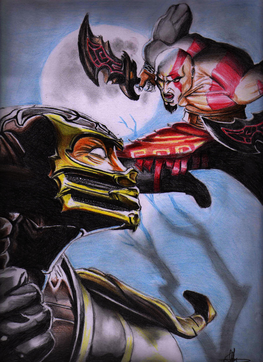 Kratos vs Scorpion