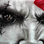 Kratos's eyes