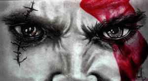 Kratos's eyes