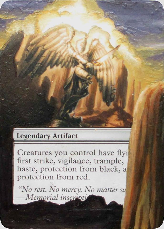 MTG Altered Card: Akroma's Memorial