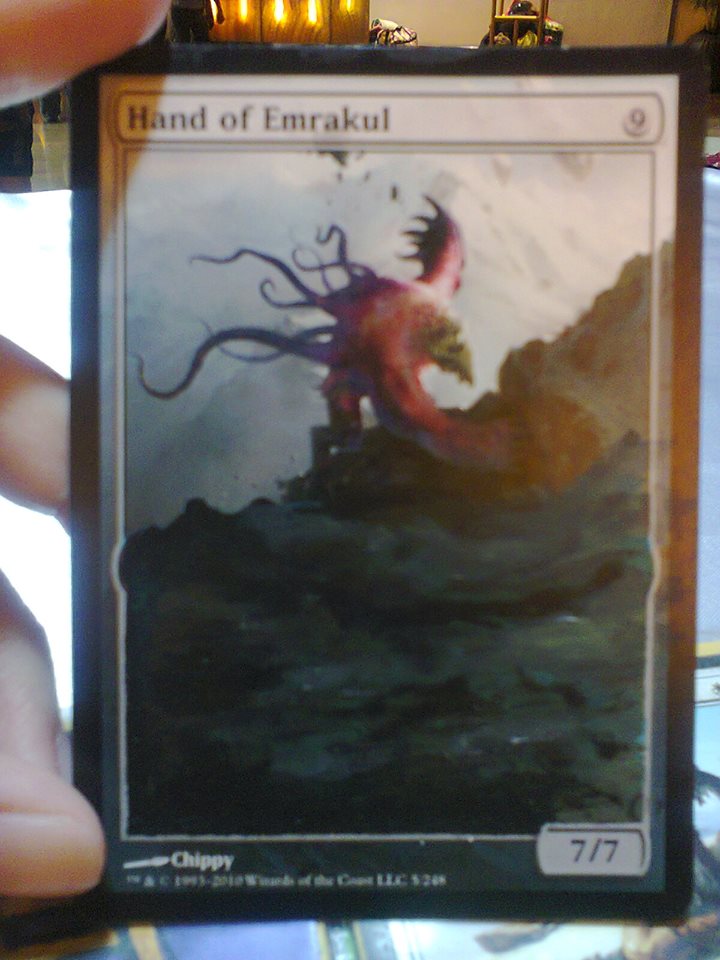 MTG Altered Card: Hand of Emrakul