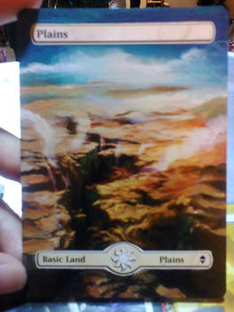 MTG Altered Card: Plains