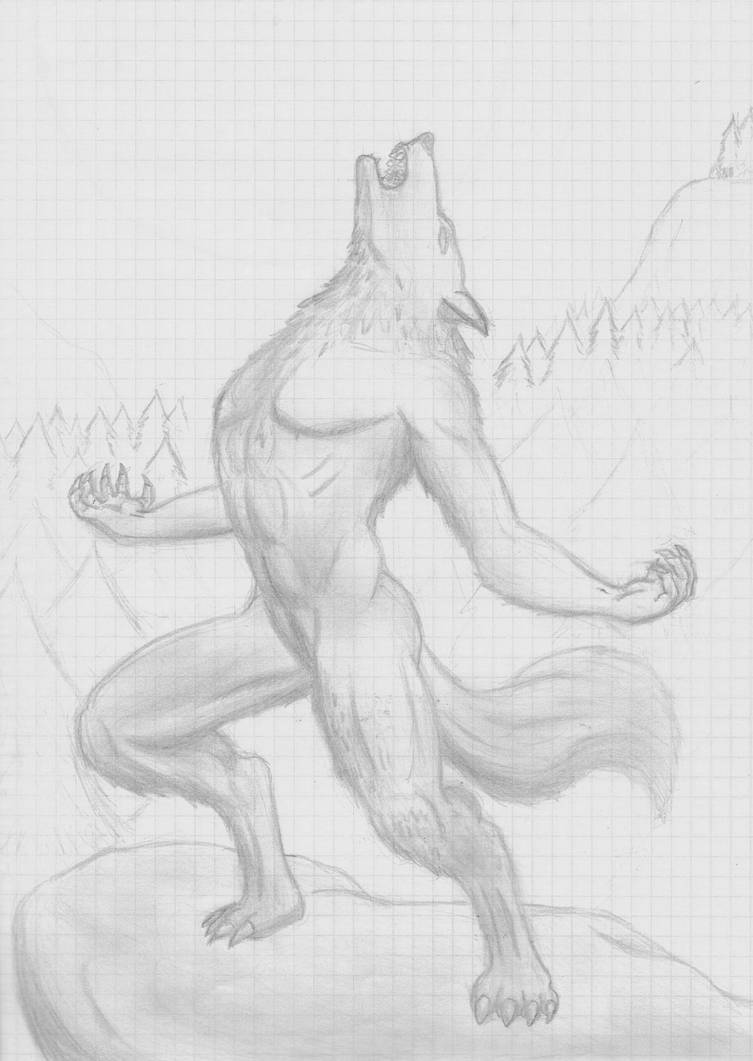 Deviantart Karlch werewolf - sketch by Karlch on DeviantArt