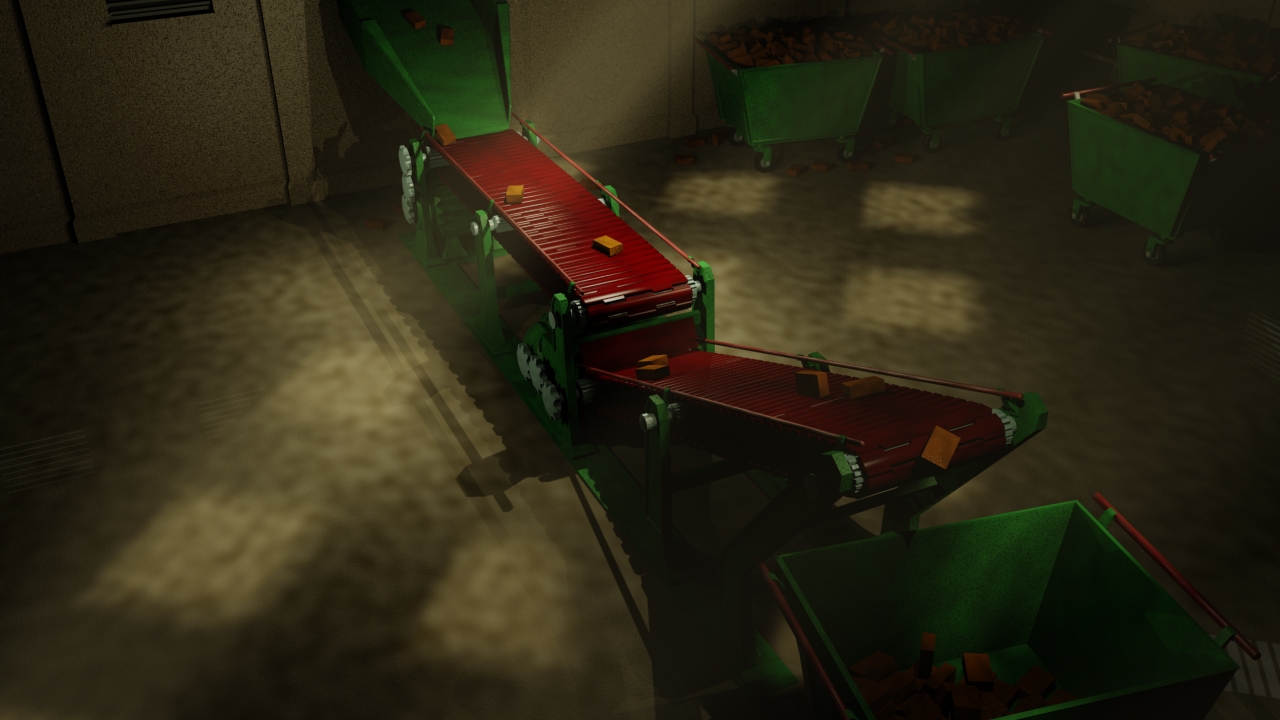 Deviantart Karlch The conveyor belt (render from front) by Karlch on DeviantArt