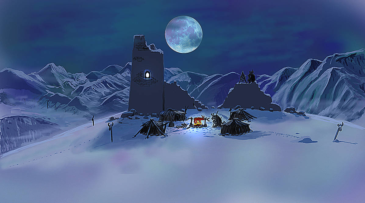 Deviantart Karlch Warhammer - koncept art 3 (winter tower) by Karlch on DeviantArt