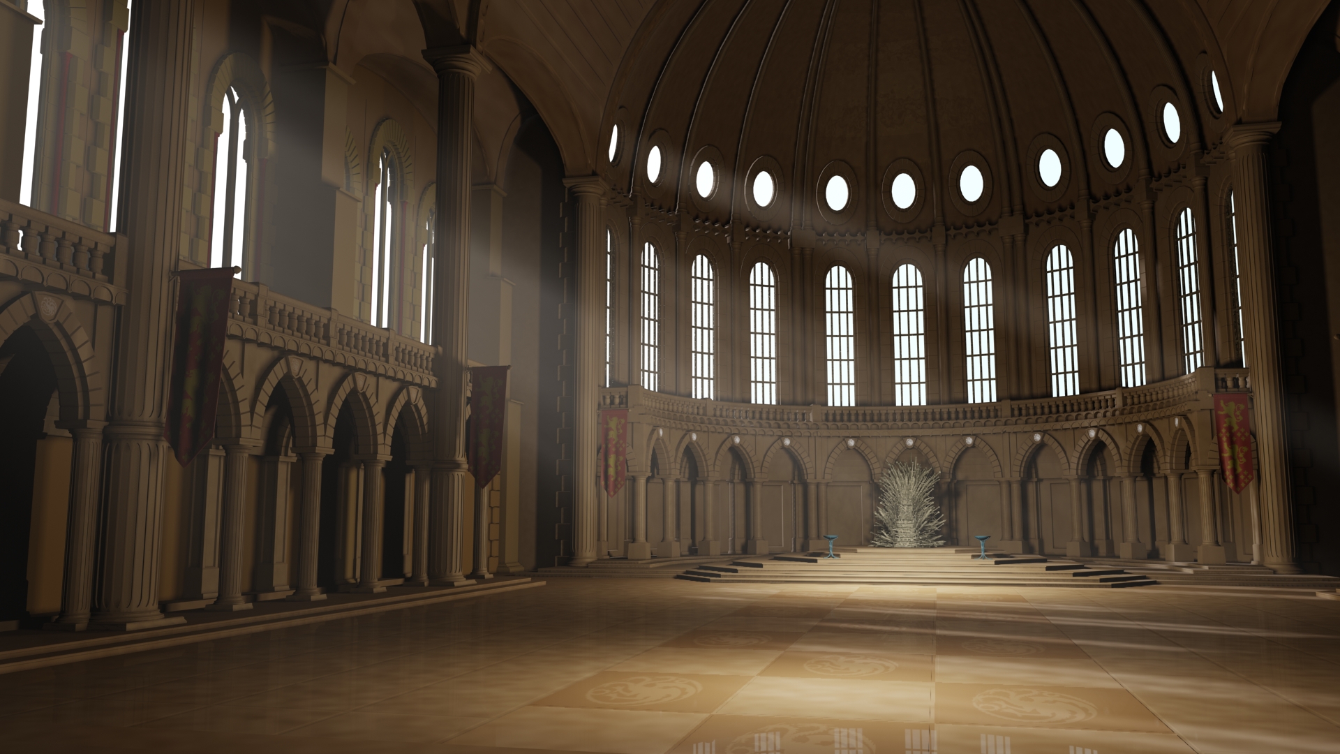 Deviantart Karlch The throne hall - Iron Throne - Fourth version by Karlch on DeviantArt