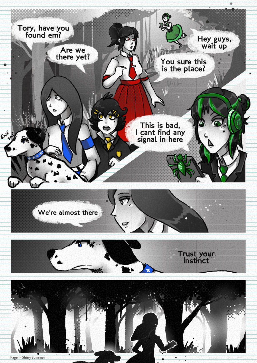 PH Official Comic - Shiny Summer I