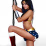 Misa Campo as Wonder Woman, the Pole Dancer