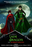 Jade Dragon and Scarlet Falcon Poster (Fake)