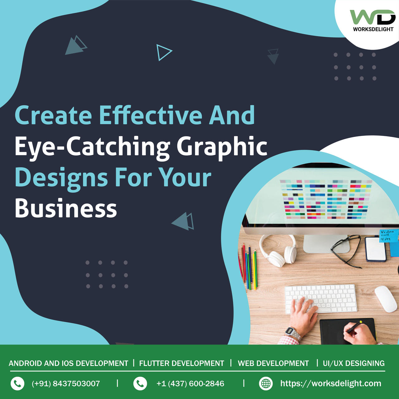 Create Effective and Eye-Catching Graphic Designs by worksdelight1 on