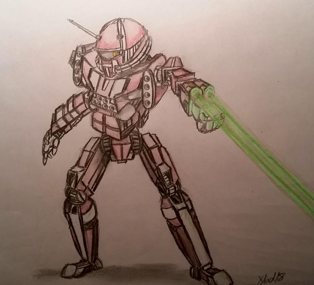 Baltech Commando BattleTech Commando IIC by VillainousFly on DeviantArt