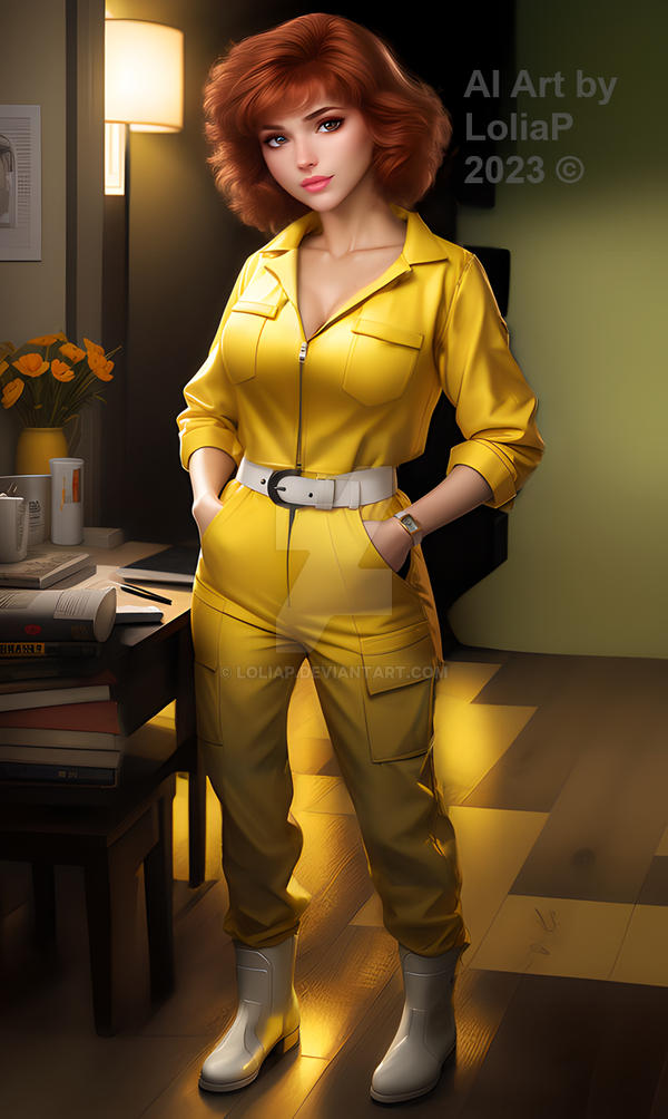 April O'Neil by LoliaP on DeviantArt