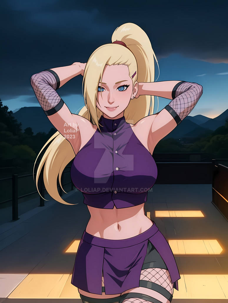 Ino Yamanaka (Naruto Shippuden) by LoliaP on DeviantArt