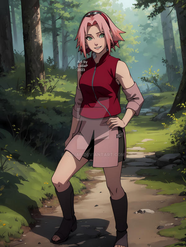 Sakura Haruno (Naruto Shippuden) by LoliaP on DeviantArt