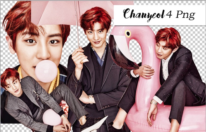 Chanyeol Femina Magazine PNG