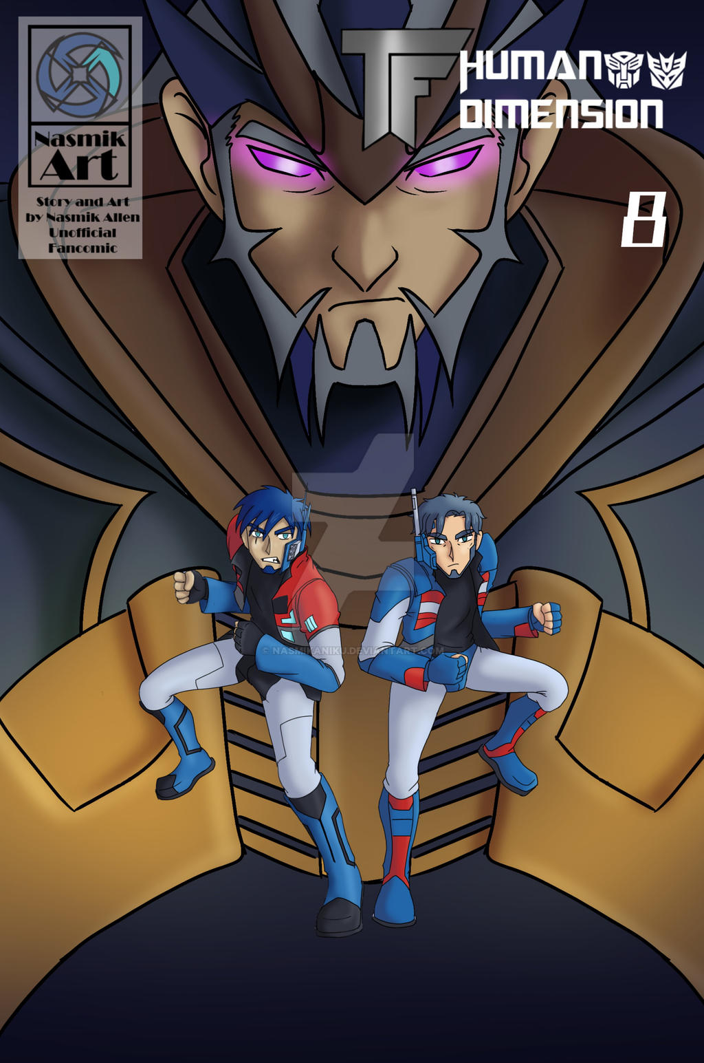 Computer Tf Human TF Human Dimension no 8 Cover by NasmikAniku on DeviantArt