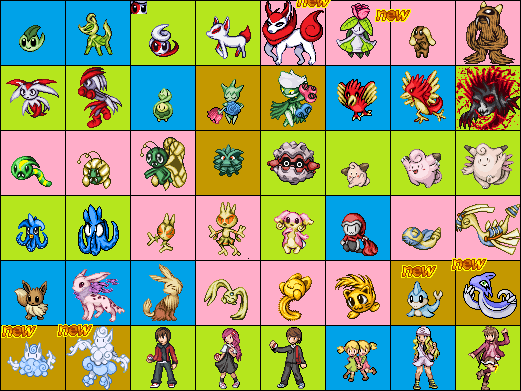 Fakemon Sprites Collection Pokemon and Fakemon sprites (private use) by blazt01 on DeviantArt