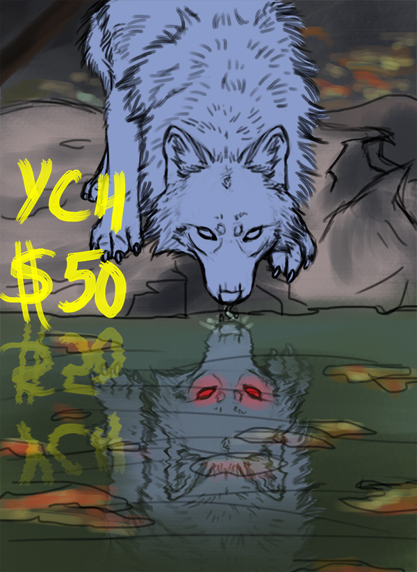 Through the Looking Lake YCH CLOSED