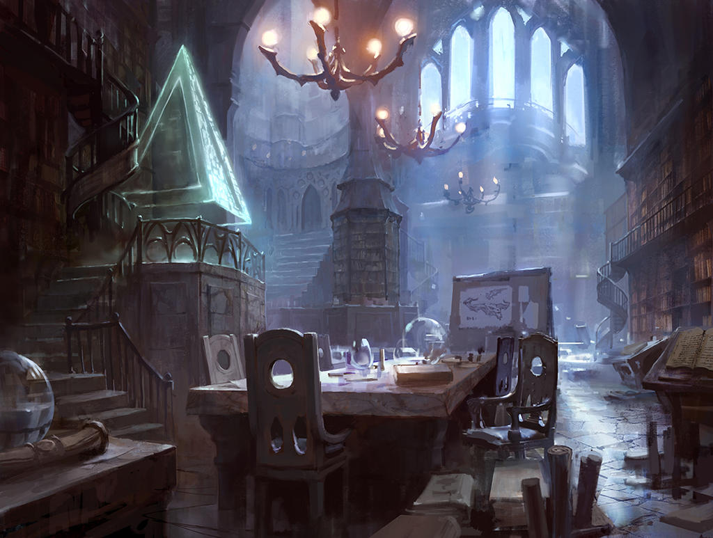 Jace's Sanctum by AdamPaquette