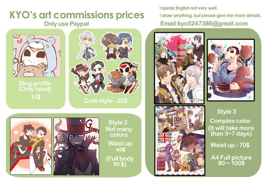 Arts Commission sheet