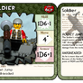 BrikWars Card - TF2 Soldier