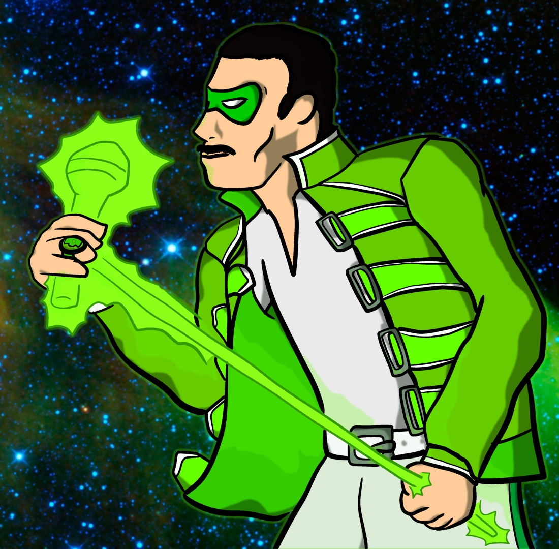 Green Lantern Freddie Mercury