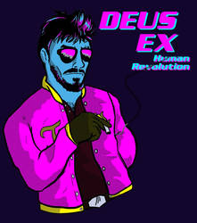 Neo-80s Adam Jensen