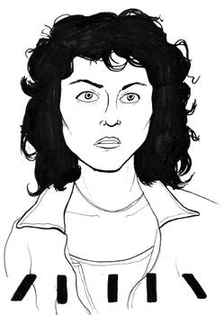 [inktober] Ellen Ripley