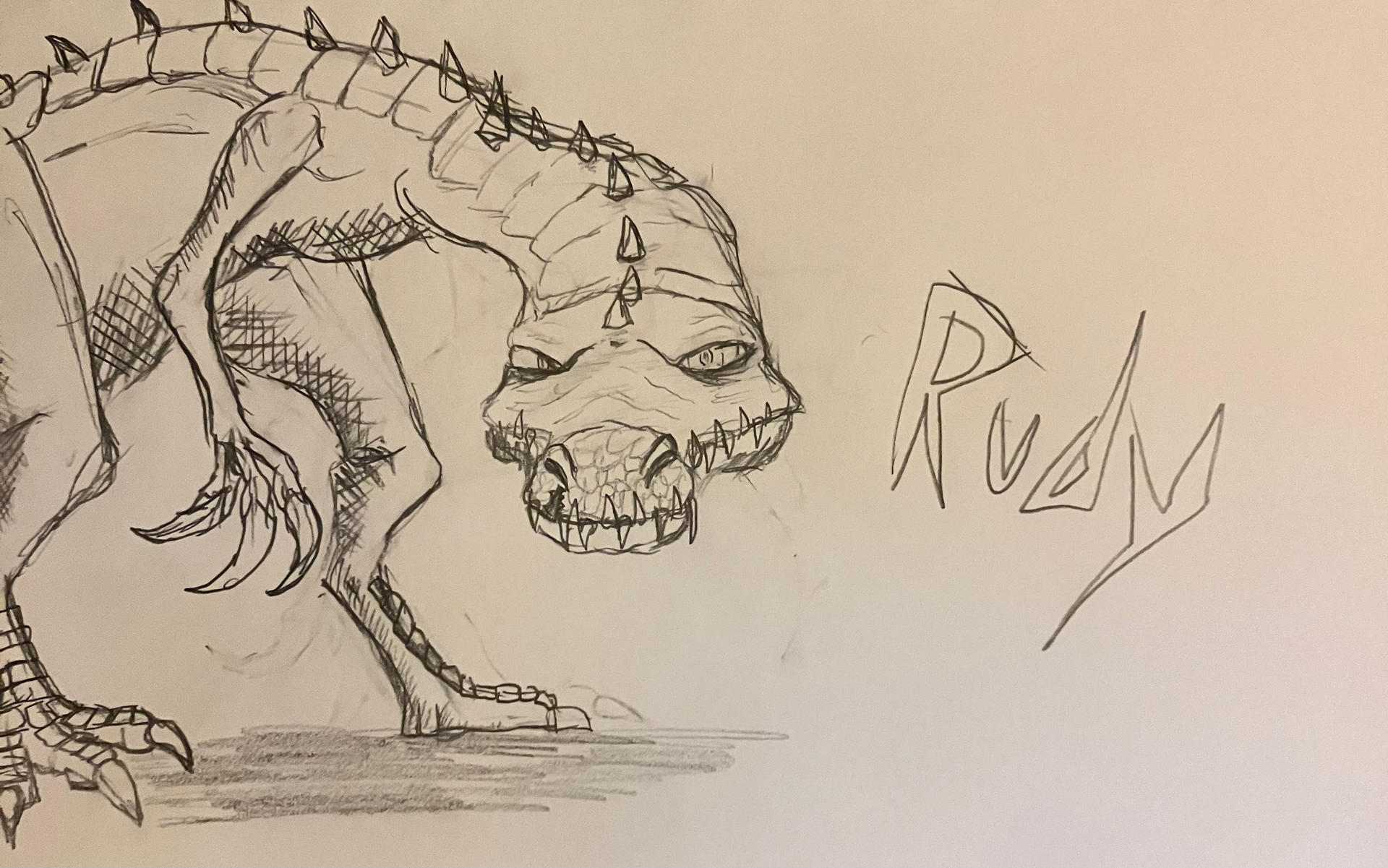 Rudy from Ice Age! (Old art) by BlitzyFellow89 on DeviantArt