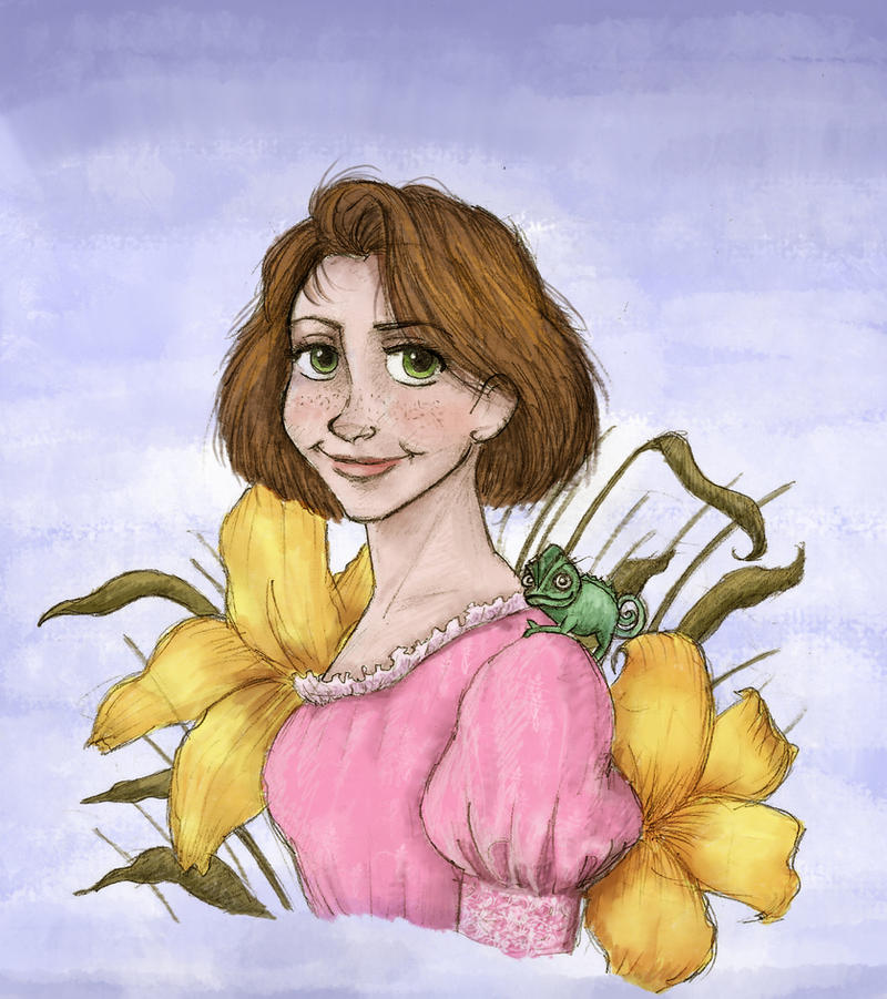 A Princess at Heart - Rapunzel by irina-bourry on DeviantArt