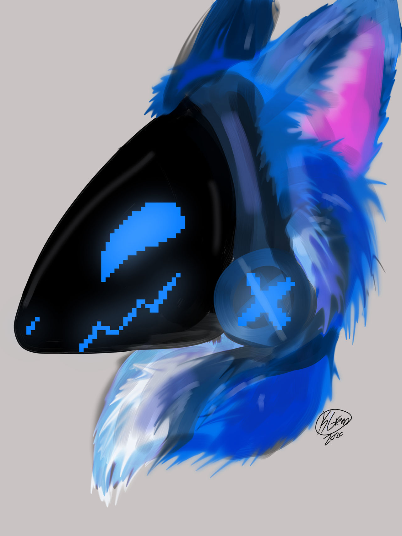 Protogen by KarmaHoundoom05 on DeviantArt