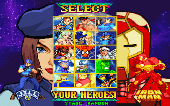 MARVEL vs. CAPCOM (My dream roster!) by DarkOverlord1296 on DeviantArt