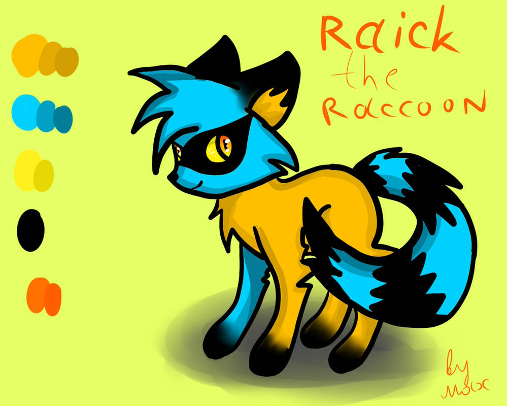 Raick Raick the raccoon by Shad-the-cat on DeviantArt