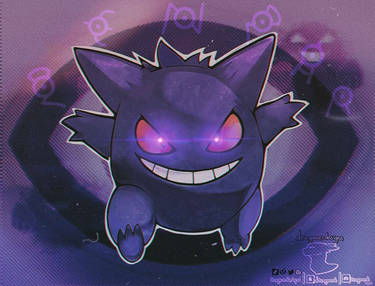Theory Clefable and Gengar by Jorge5H on DeviantArt