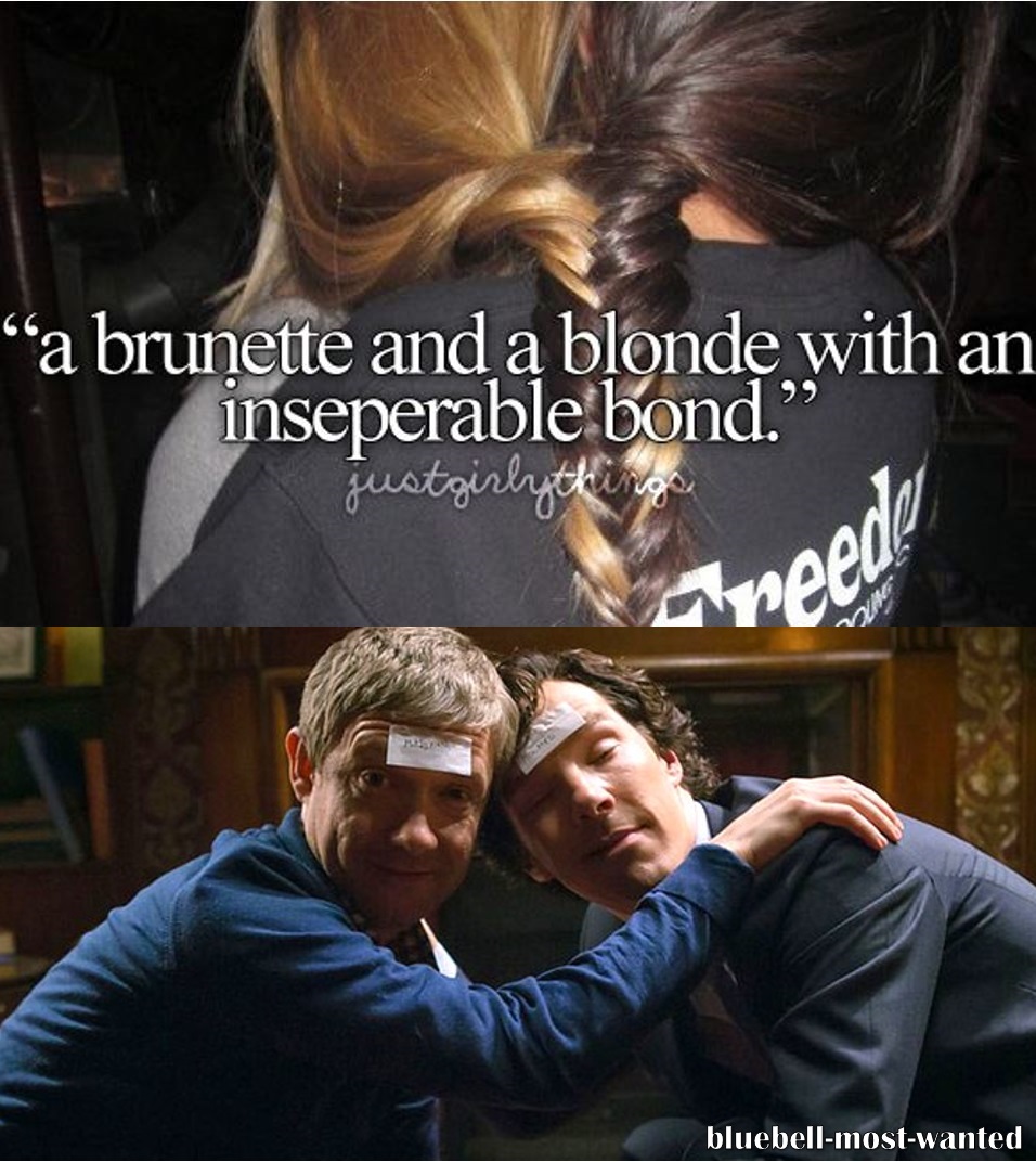 Brunette And Blonde - Sherlock